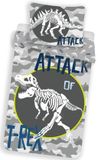 Dinosaurus Jurassic World Dekbedovertrek T-Rex Glow in the Dark - 140 x 200 cm - Katoen - 70 x 90 cm