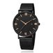 LGT JWLS Herenhorloge met Zwarte Mesh Band - Rose Goud Uuraanduiding