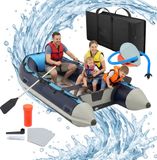 Merkloos / Sans marque Relaxdays Opblaasboot - 3,2 m - 4 personen