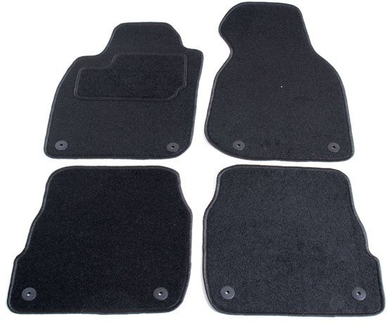 Cargoods Automatten op maat - zwart stof - Audi A6 C5 sedan 1997-2004