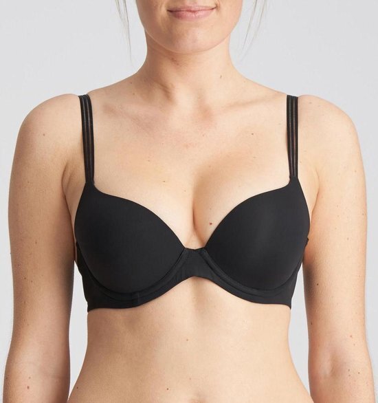 Marie Jo L&#39;aventure Bh Push-up Louie Zwart - Maat 80 C