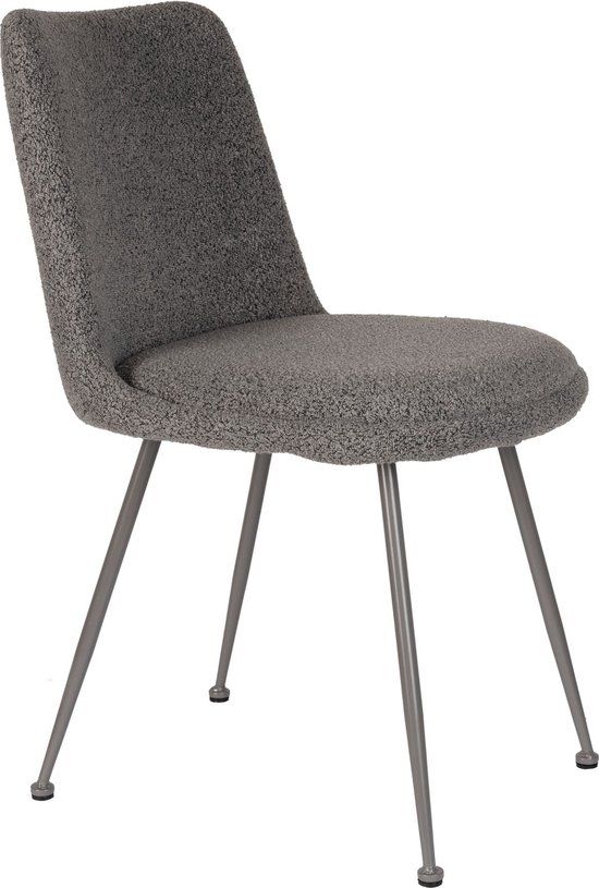 Feliz Lifestyle Fijs Eetkamerstoelen - Set van 2 - Grijs - Design