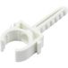 TRU COMPONENTS Klem Insteekbaar 93013c1196 Bundel-Ø (bereik) 25 mm (max) Voor steekmontage in muur, Met steekdeuvel Wit 1 stuk(s)