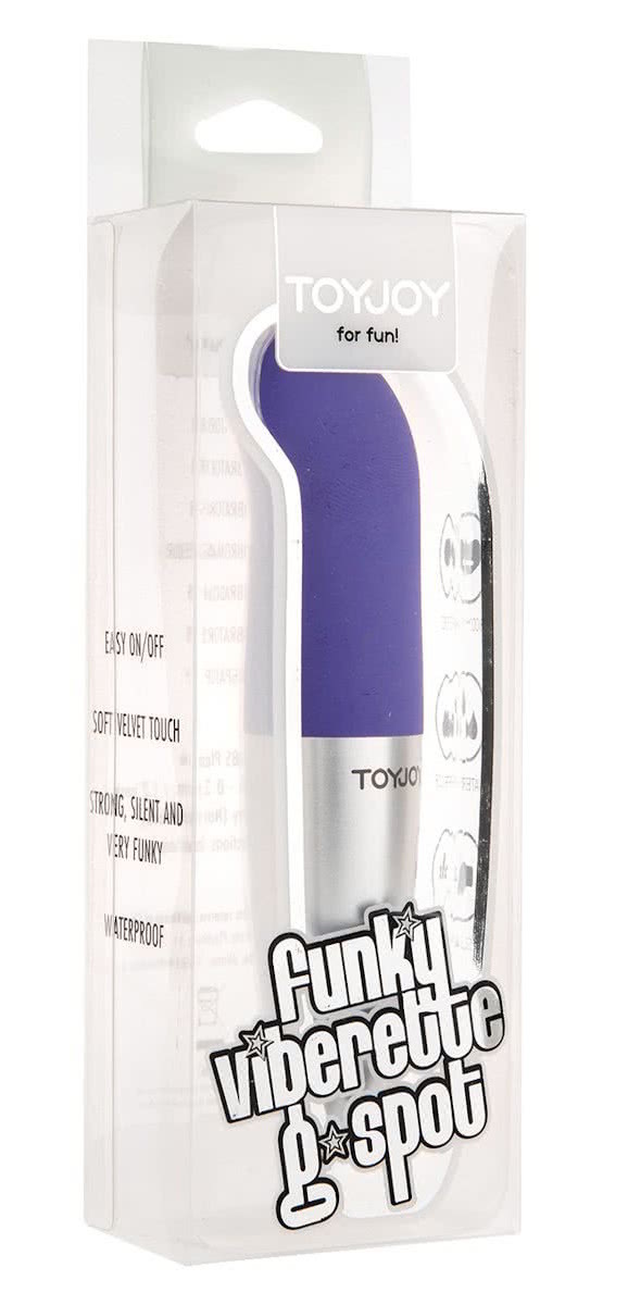 Eros Toyjoy Funky Viberette G-Spot Purple