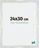 Your Decoration - Cadre photo 24x30 cm - MDF - Argent Brillant Vintage - Mura