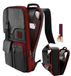 Omgoods - Sac à dos intelligent et extensible pour ordinateur portable 15-16 pouces