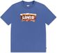 Levi's® Kids Batwing Slice T-shirt Korte Mouwen Blauw 5 Jaar Jongen