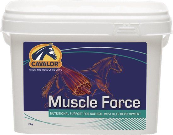 Cavalor Muscle Force Opbouw Spieren - Voedingssupplement - 2 kg - Paard