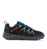 Columbia Peakfreak Rush Wp Low Rise Trekking- en wandelschoenen voor kinderen, uniseks, Zwart Blauw Magie, 32 EU
