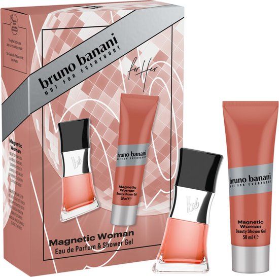 Bruno Banani Magnetic Woman Geschenkset - Eau de Parfum 30 ml + Showergel 50 ml