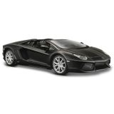 Bburago MAISTO LAMBORGHINI AVENTADOR LP 700-4 ROADSTER (DULL BLACK COLLECTION) schaal 1:24