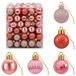 vidaXL Kerstballenset - 150 stuks - Roze en rosé - 3 cm - Polystyreen