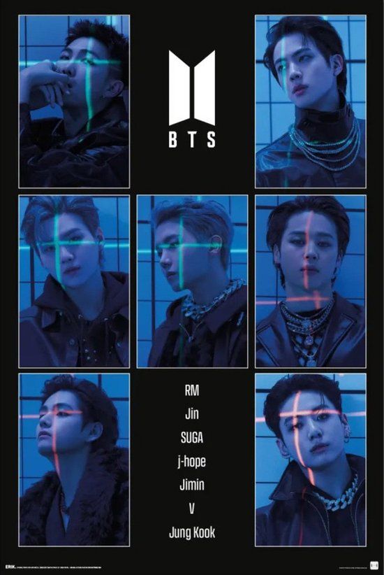 Grupo Your Decoration B.V. Poster BTS - 61x91,5cm