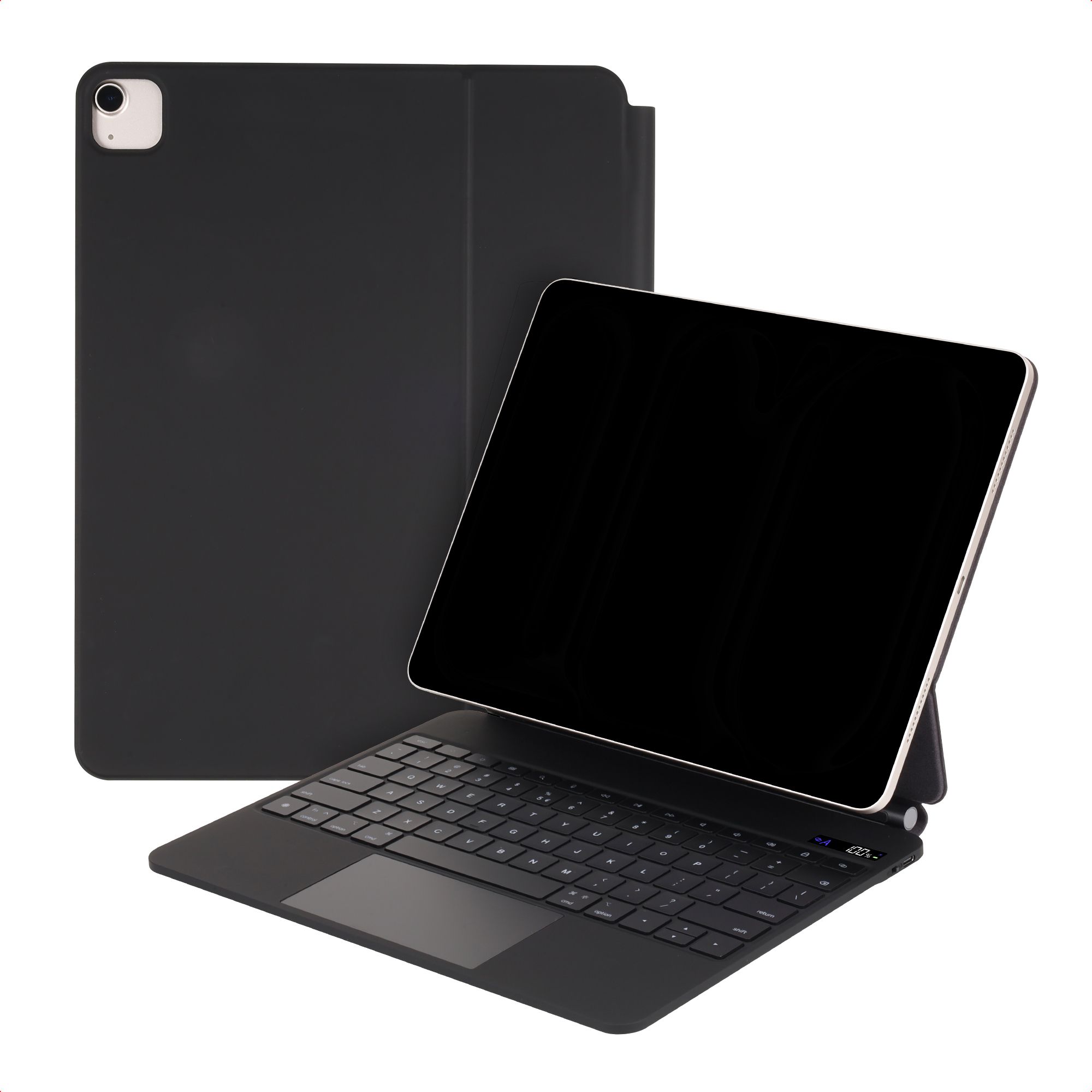Accezz Magnetic Bluetooth Keyboard Apple iPad Air 11 inch (2025) M3 / (2024) M2 / Pro 11 (2018/2020/2021/2022) - QWERTY / NL - Zwart