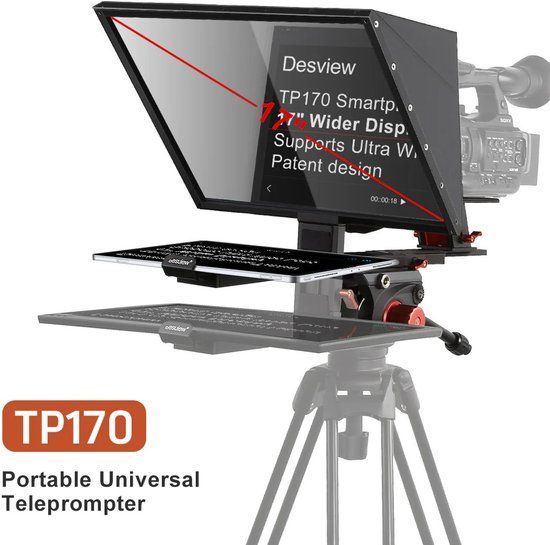 Desview TP170 Teleprompter - 17 inch