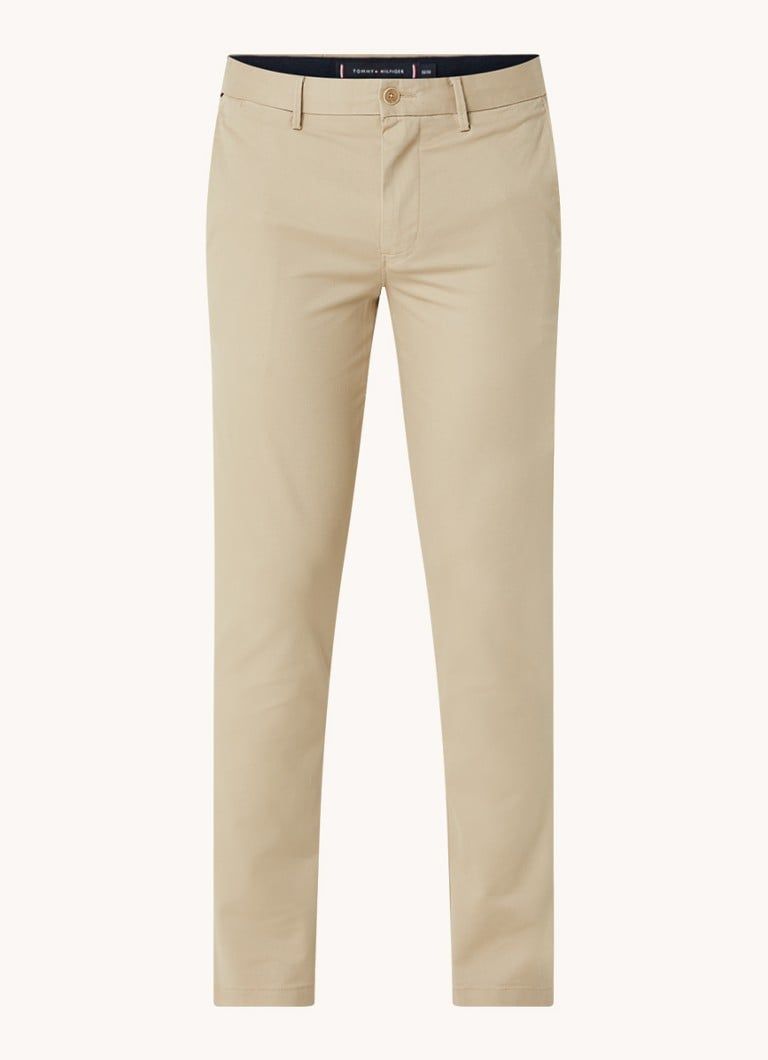 Tommy Hilfiger 1985 Bleecker Slim Fit Chino - Biologische Katoenblend