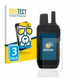 BROTECT Screenprotector 3 Pièces pour Garmin Alpha 200 / 200i / 300 / 300i K Verre de protection transparent