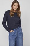 VILA VIRIL O-NECK L/S KNIT TOP - NOOS Dames Trui - Maat XL