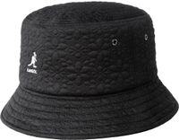 Kangol Bob met headset Multi Quilt zwart gebloemd L