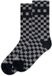 American Socks Checkerboard Lange Sokken Grijs EU 36-46