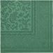 Papstar 50 Servetten ROYAL Collection 1/4 vouw 40 cm x 40 cm donkergroen Ornaments