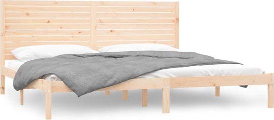 vidaXL Bedframe massief hout 180x200 cm