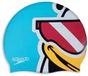 Speedo Printed Character Junior Bonnet de bain Bleu Enfants
