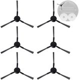Merkloos / Sans marque PromoHome Robotstofzuiger Zijborstels - 6 Stuks - Universele Compatibiliteit