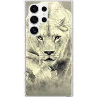Lionne Verstevigd hoesje met sublimatie bedrukking, compatibel met Samsung Galaxy S24