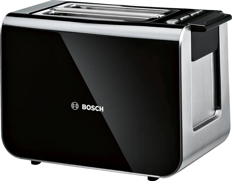 Bosch TAT8613N broodrooster 9 2 snede(n) 860 W Zwart