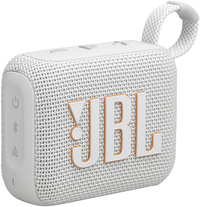 JBL Go 4 - White - Bluetooth Speaker