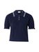 LEVI'S ® Pull 'Super Soft Summer Ss Polo' bleu marine / blanc
