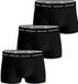 Björn Borg Cotton Stretch trunks - heren boxers korte pijp (3-pack) - zwart - maat XXL