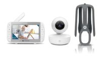 Motorola VM55 Babyfoon met Camera - 5-inch Kleurendisplay - 300m Bereik - Nachtzicht - Terugspreekfunctie