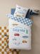 Vertbaudet Dekbedovertrekset + kussensloop kind met gerecycled katoen VARSITY
