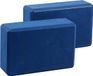 Goodivery Blocs de yoga haute densité, lot de 2 - bleu marine