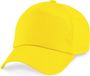 Beechfield Junior Original 5 Panel Casquette Jaune