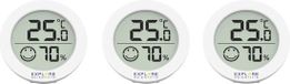 Explore Scientific Thermo- en hygrometer Wit