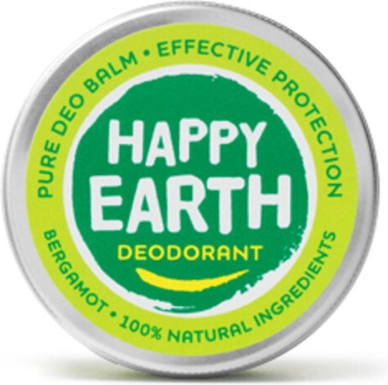 Happy Earth Pure Deo Balm Bergamot