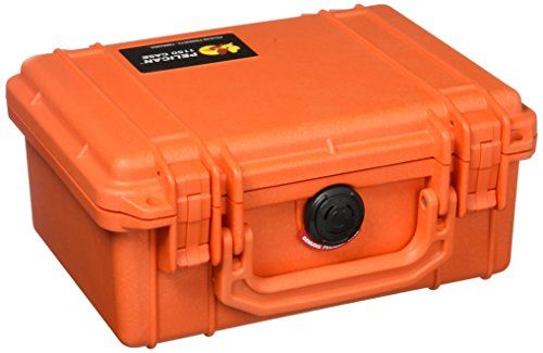 Pelican 1150 Camera Case with Foam - Orange