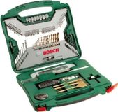 Bosch Boor- en schroefbitset, X-Line Titan, 100-delig, geschikt voor hout, metaal en beton