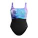 Speedo Shape Comprex Ultra corrigerend badpak Contour Eclipse zwart/blauw