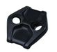 Accell Asia LEV DX-KS P3711 Zadelklemplaat, uniseks, voor volwassenen, zwart, 10 x 2 x 2 cm