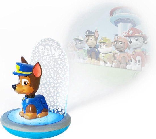 Worlds Apart Paw Patrol Nachtlamp Chase 11x10x13 cm WORL268009