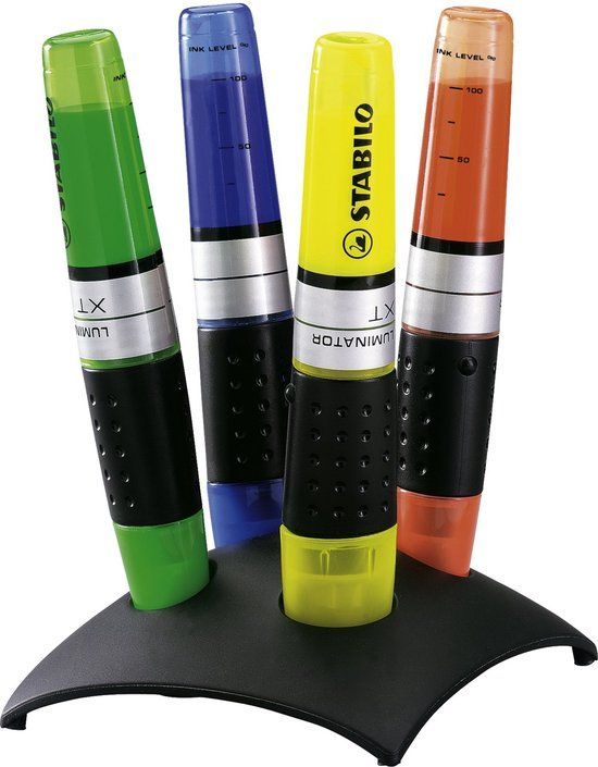 STABILO Luminator XT Bureauset - 5 stuks - Markeerstiften