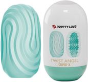 Pretty Love - Masturbator Ei - Twist Angel - Bleu clair
