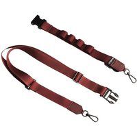 OtterBox 2-in-1 Crossbody Strap, schouderriem voor telefoon, verstelbaar koord, gespen voor het ophangen van sleutels en hoofdtelefoon, compatibel met de meeste OtterBox telefoonhoesjes, rood