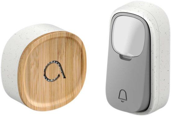 Avidsen 102502 Complete set voor Draadloze deurbel Batterijloos, Met USB-aansluiting