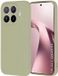 Techsuit Soft Flex Silicone Back Cover - Matcha - Geschikt voor Xiaomi 17T