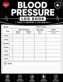 Blood Pressure Log Book: Track Your Numbers, Protect Your Health — 110 Pages of Daily BP, Pulse & Medication Logs with Monthly & Yearly Summaries
